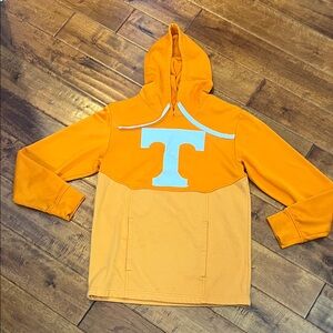 Kids Orange Hoodie with Logo